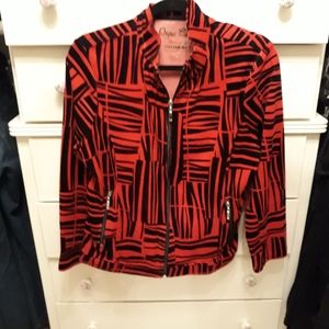 Soft Velour Cropped Jacket